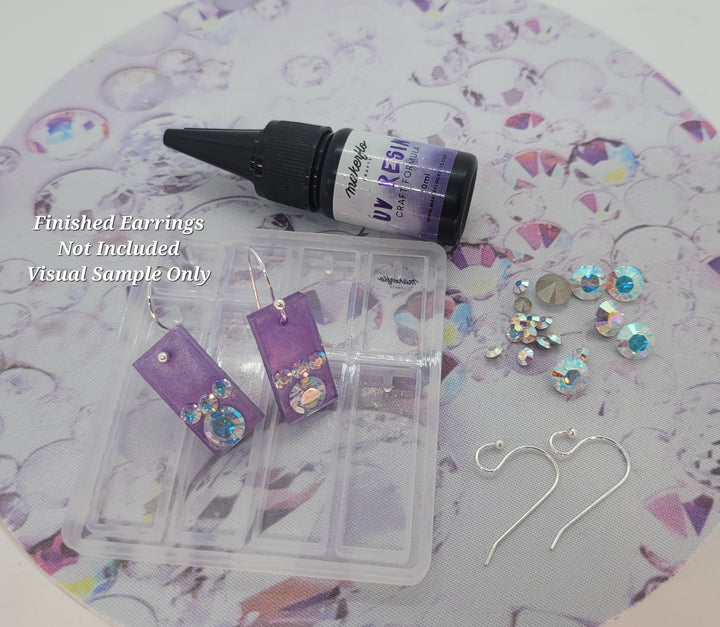 Crystal and Resin Earring Kit