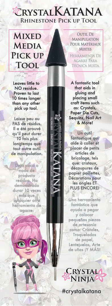 Crystal Katana - Black