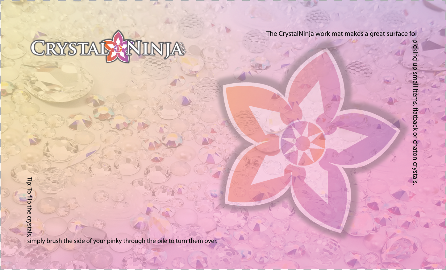 Crystal Ninja Work Mat (Small)