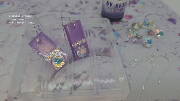 Crystal and Resin Earring Kit