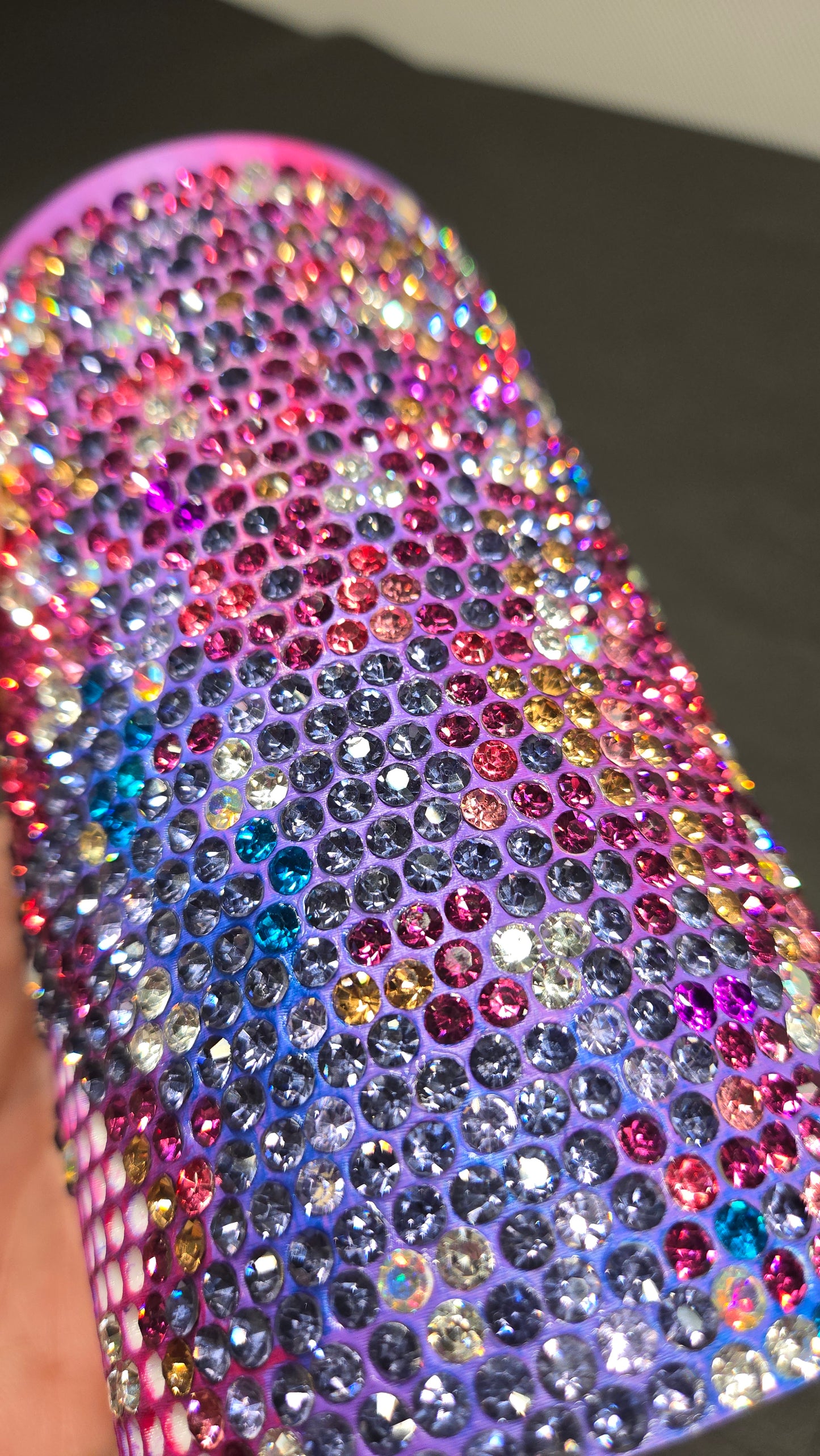 Diamond Sleeve Kit w KiraKira K9 Glass Chatons - SMALL STONE SIZE