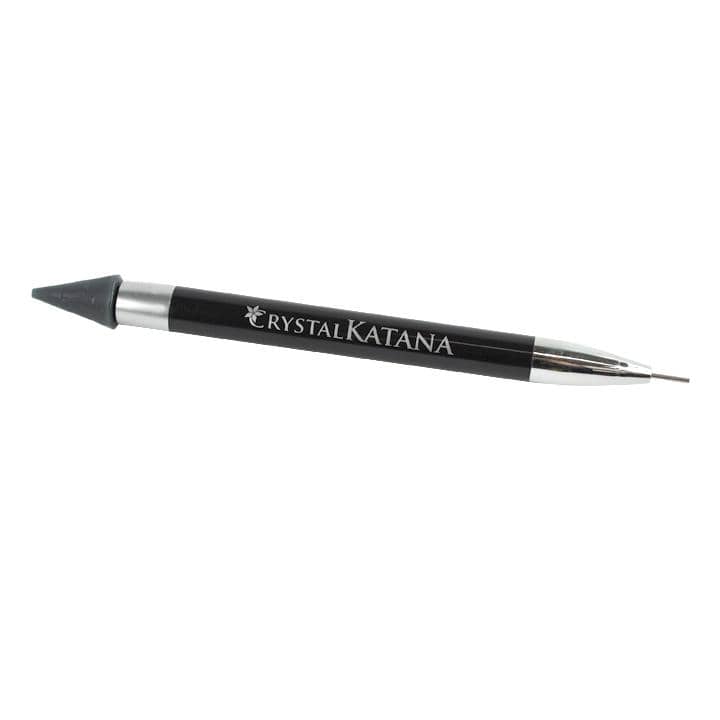 Crystal Katana Mixed Media Dual-Ended Pick-Up & Glue Tool - Black