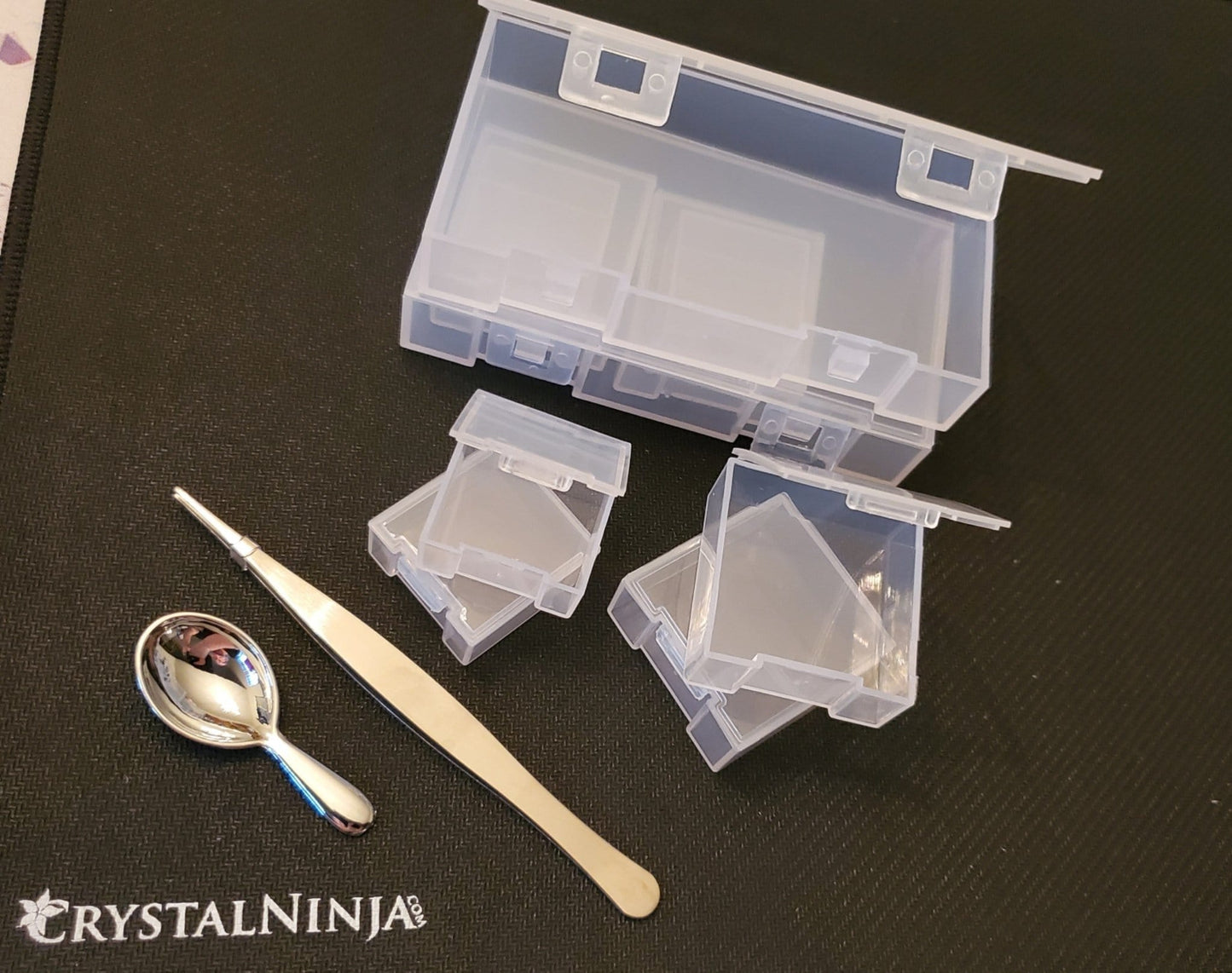 Clear Rhinestone Storage: BOKKUSU - 55pc