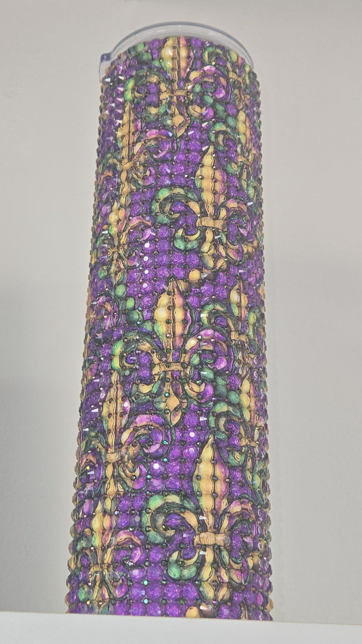 32oz. Mardi Gras Tumbler