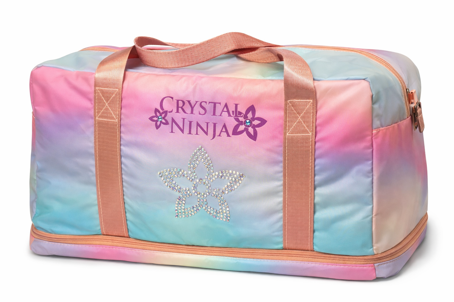 Crystal Ninja Duffle Bling Travel Bag!