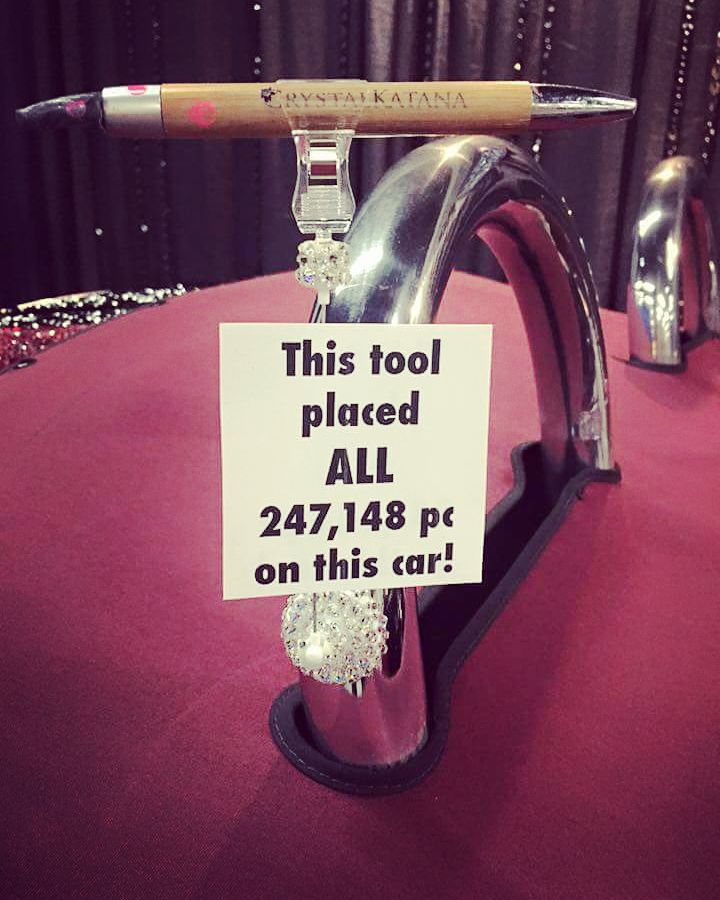 Crystal Katana - Black