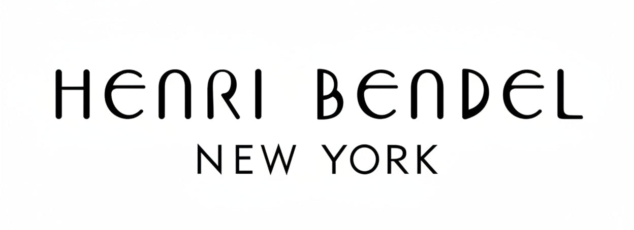 Henri Bendel logo on a transparent background