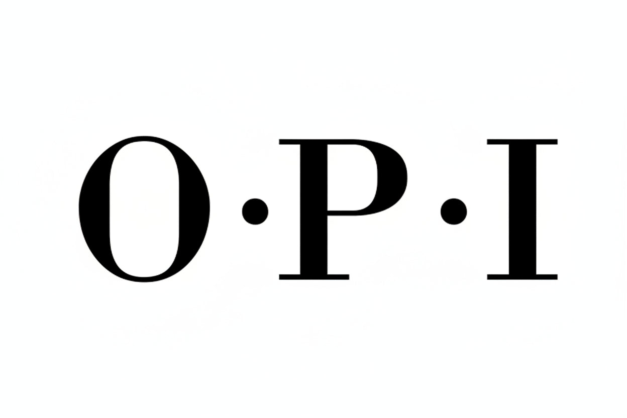 Black 'OPI' logo on a transparent background