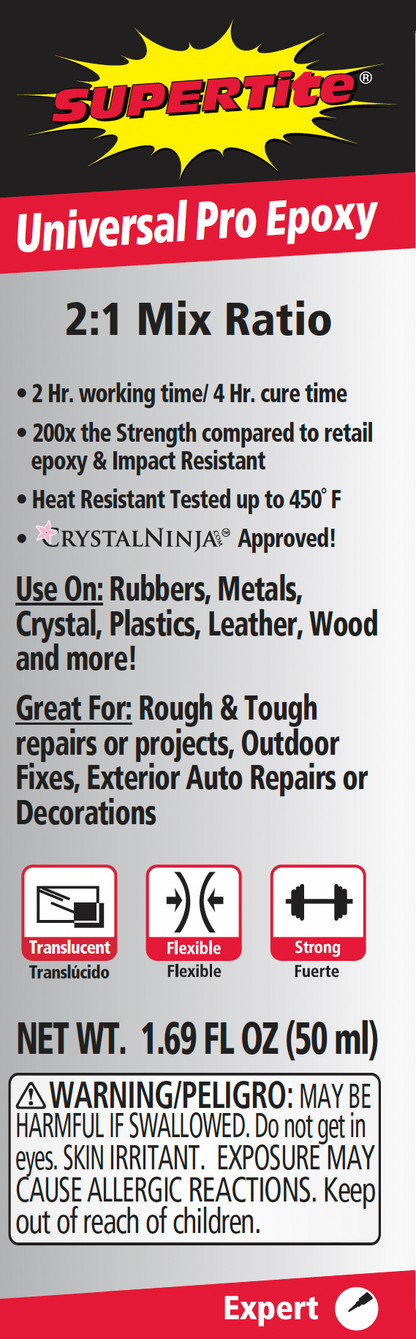 Universal "PRO" Epoxy  (CARTRIDGE 50ml)