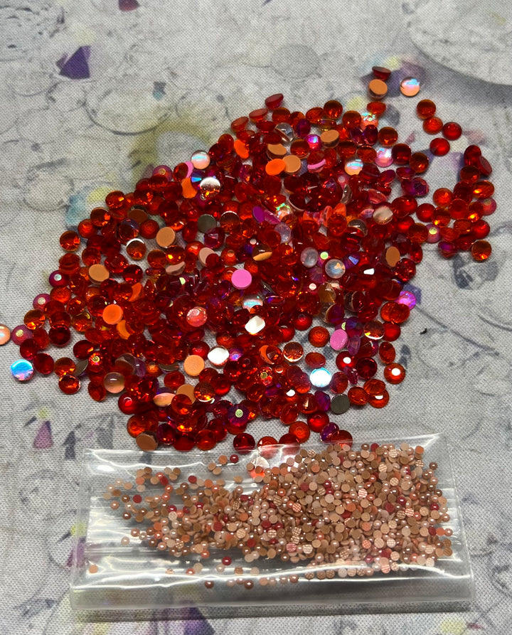 Illuminated Premium Grid Purse (Orange Crush!)