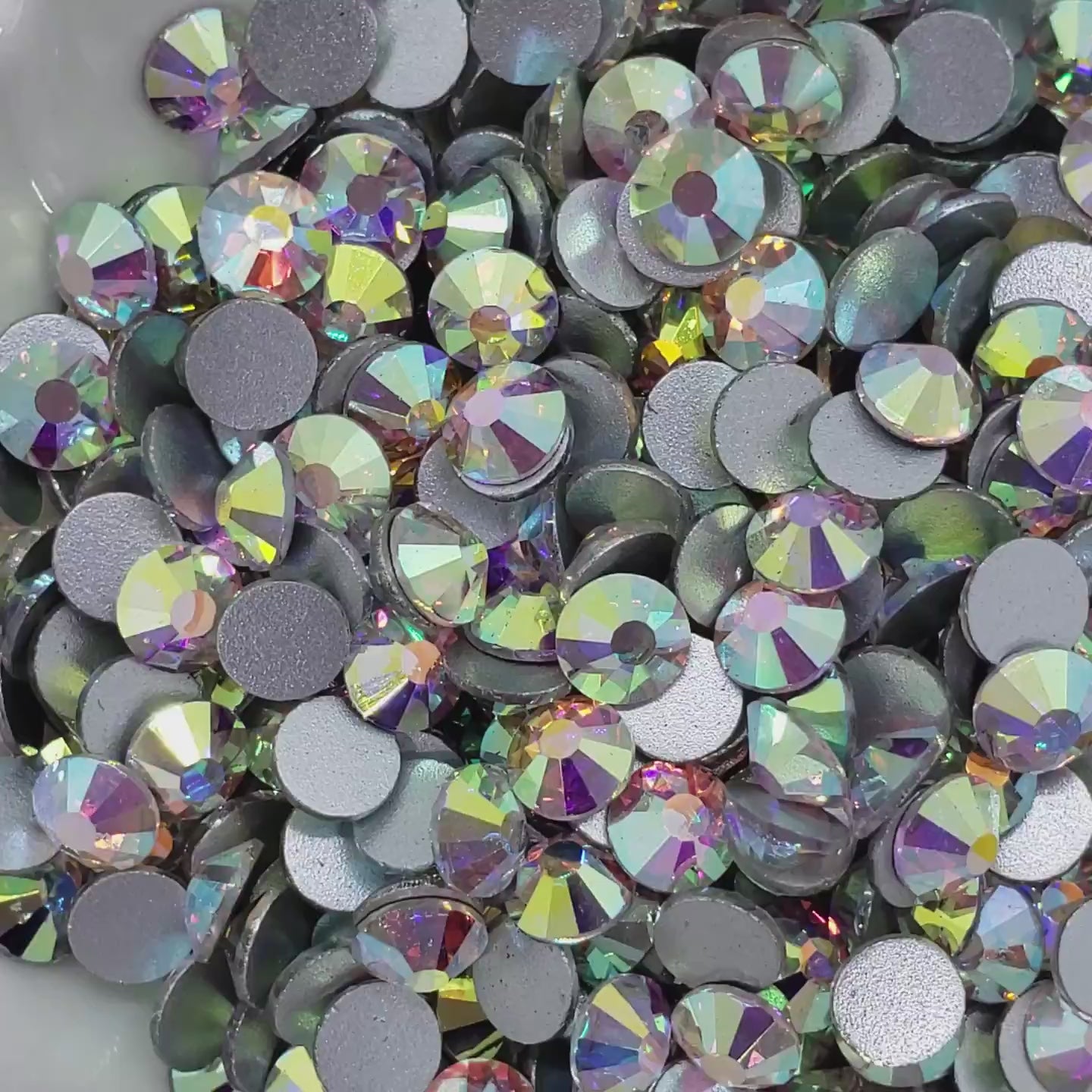 KiraKira Glass Rhinestones | All Colors & Coatings | CrystalNinja