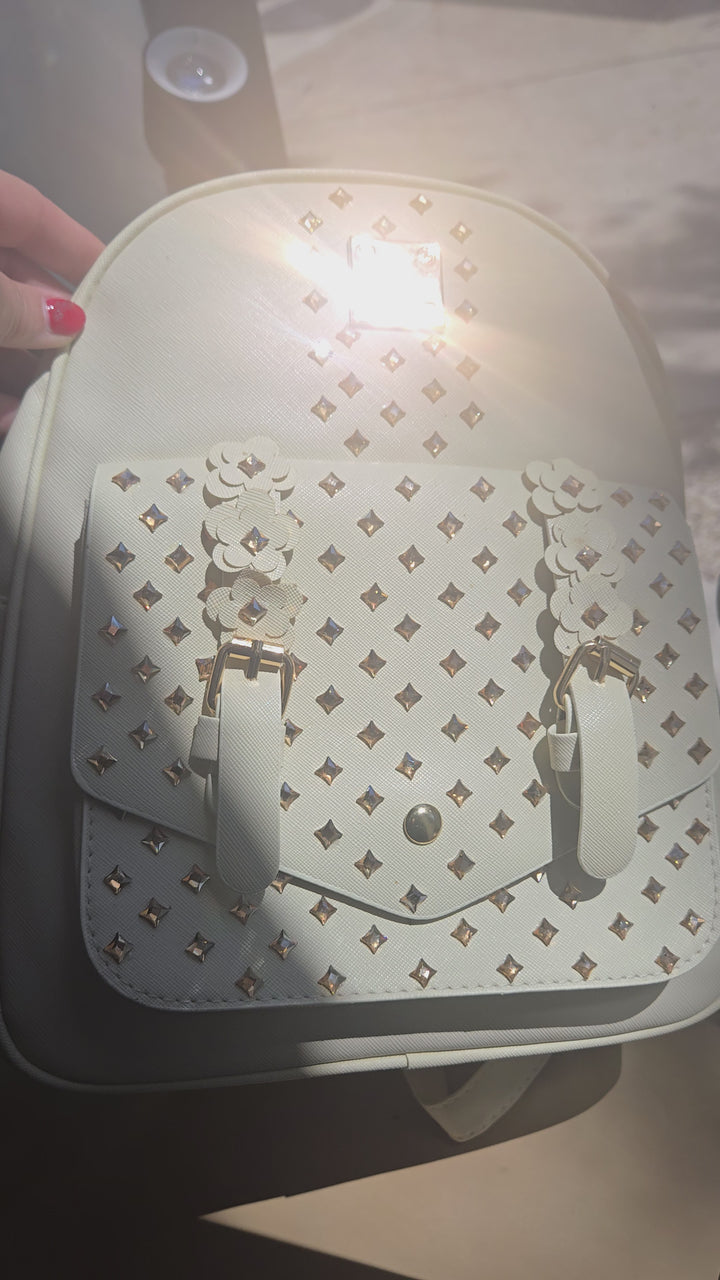 Rhinestone BackPack Purse