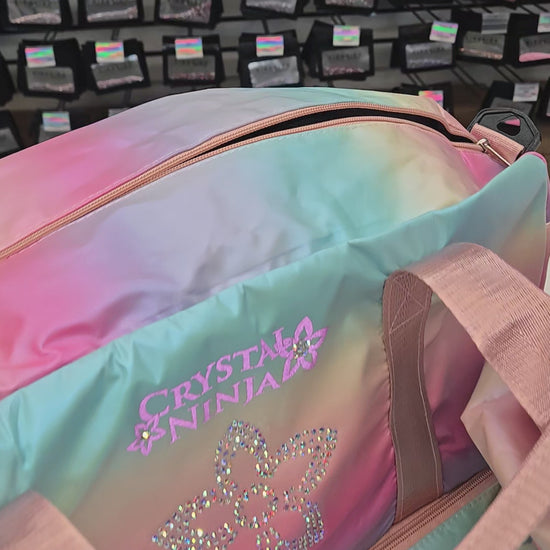 Crystal Ninja Duffle Bling Bag