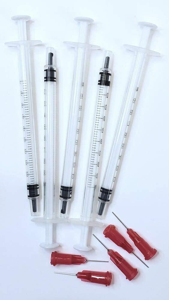 25ga Tiny Tips & 1ml Syringes Kit