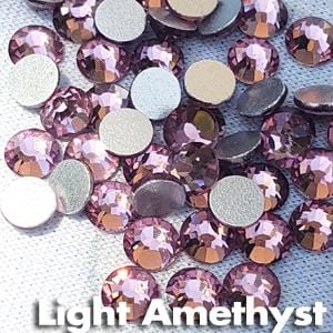 Light Amethyst - KiraKira Glass Rhinestones by CrystalNinja