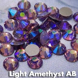 Light Amethyst AB - KiraKira Glass Rhinestones by CrystalNinja