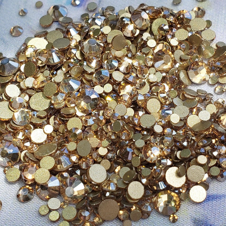 Champagne - KiraKira Glass Rhinestones by CrystalNinja