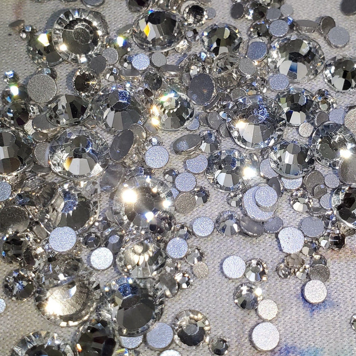 Clear - KiraKira Glass Rhinestones by CrystalNinja