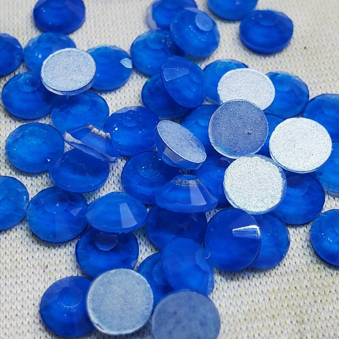 Neon Blue - KiraKira Glass Rhinestones by CrystalNinja Choose Size ss16-1440pc./10Gr.