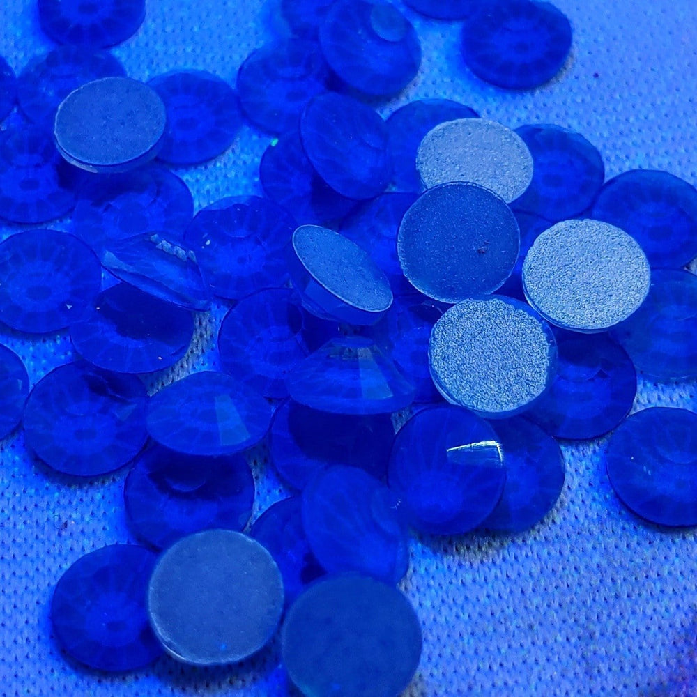 Neon Blue - KiraKira Glass Rhinestones by CrystalNinja