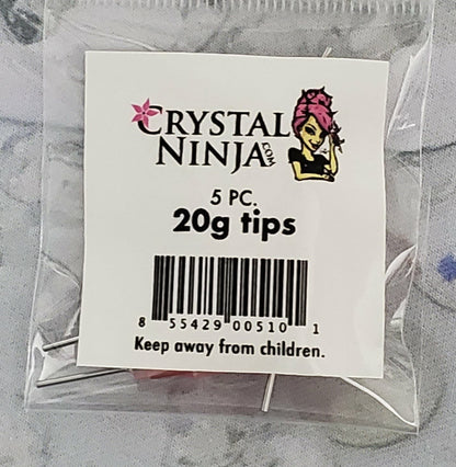 20g, 5pc syringe Tips