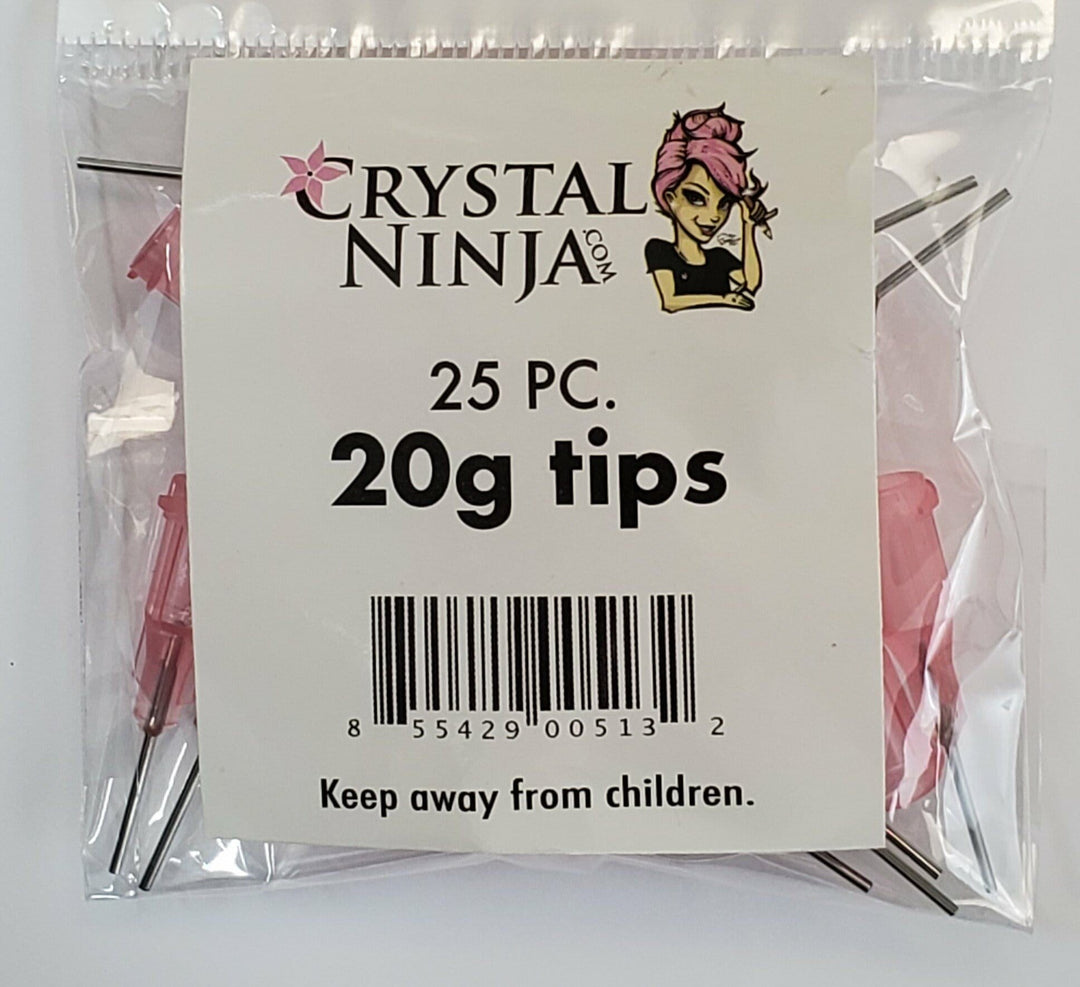 20ga, 25pc Bulk Syringe Tips