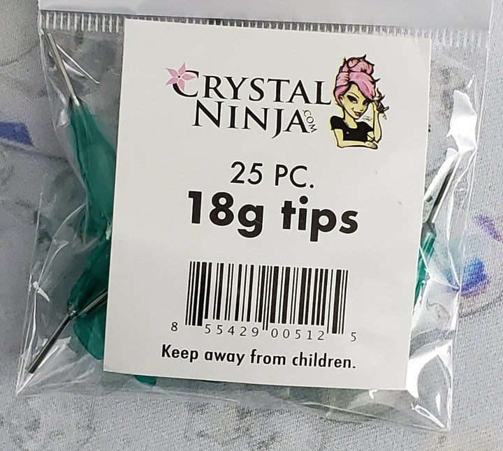 18ga, 25pc Bulk Syringe Tips