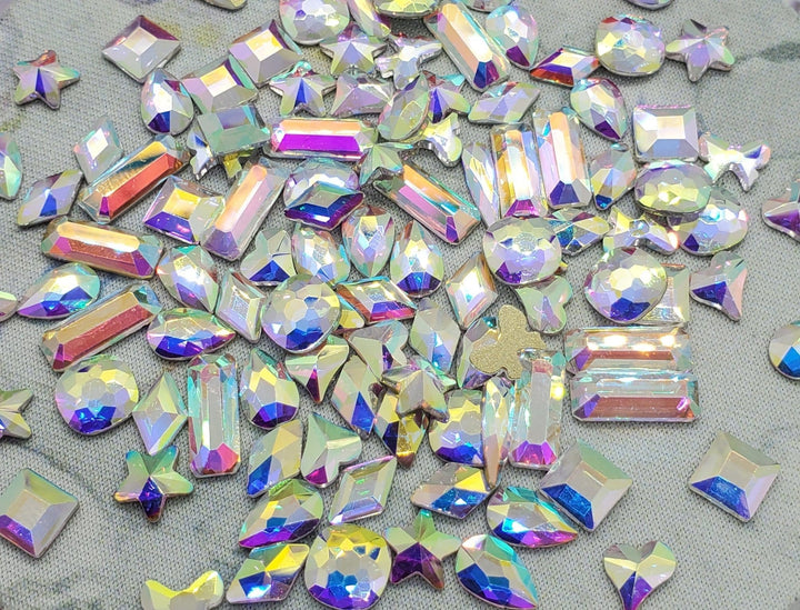 SHAPES MIX - KiraKira Glass Rhinestones by CrystalNinja