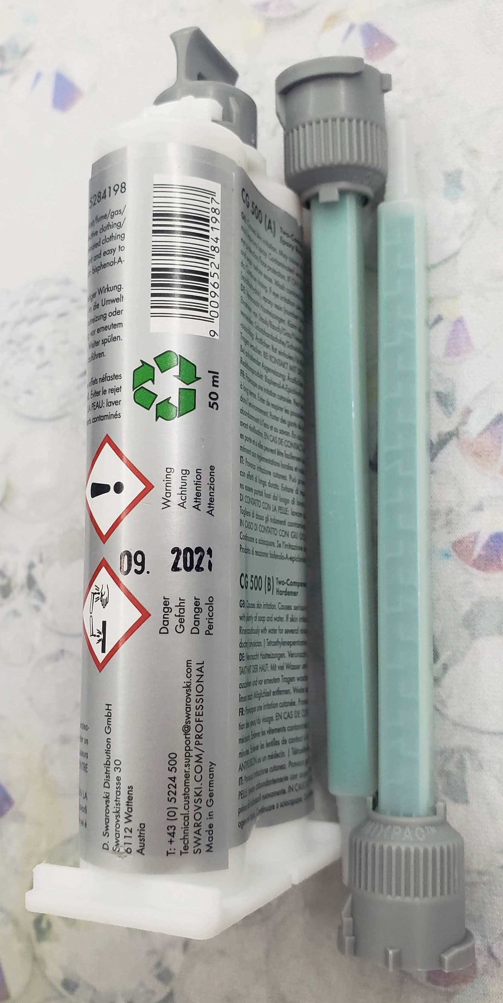 CG 500-35 Two-Component Epoxy Cartridge 50ml | CrystalNinja