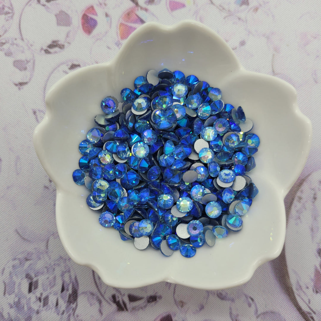 Light Sapphire AB - KiraKira Glass Rhinestones by CrystalNinja