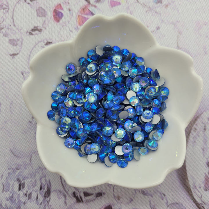 Light Sapphire AB - KiraKira Glass Rhinestones by CrystalNinja