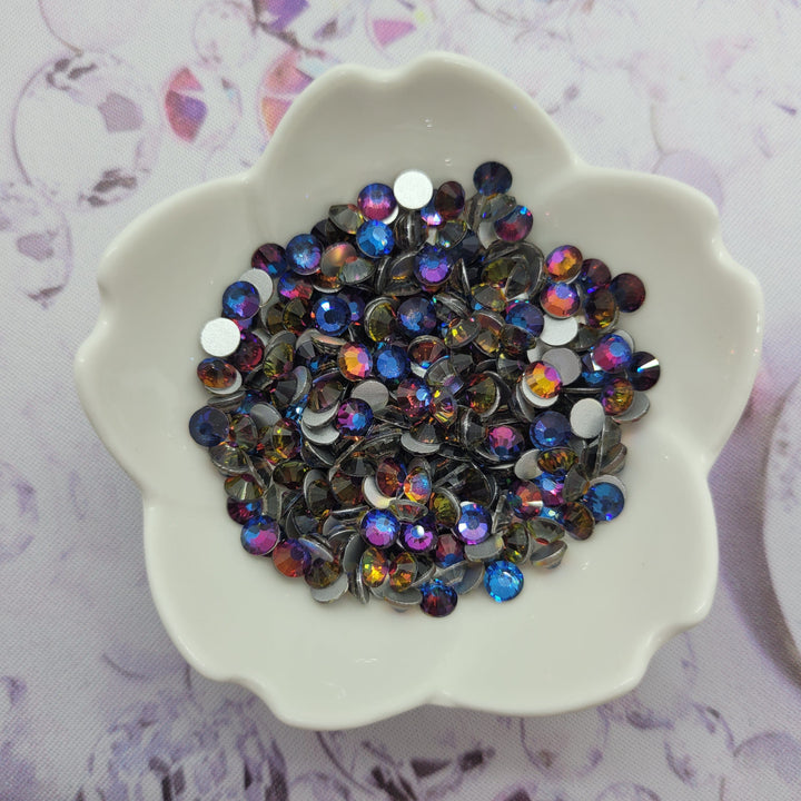 Blue Flame - KiraKira Glass Rhinestones by CrystalNinja