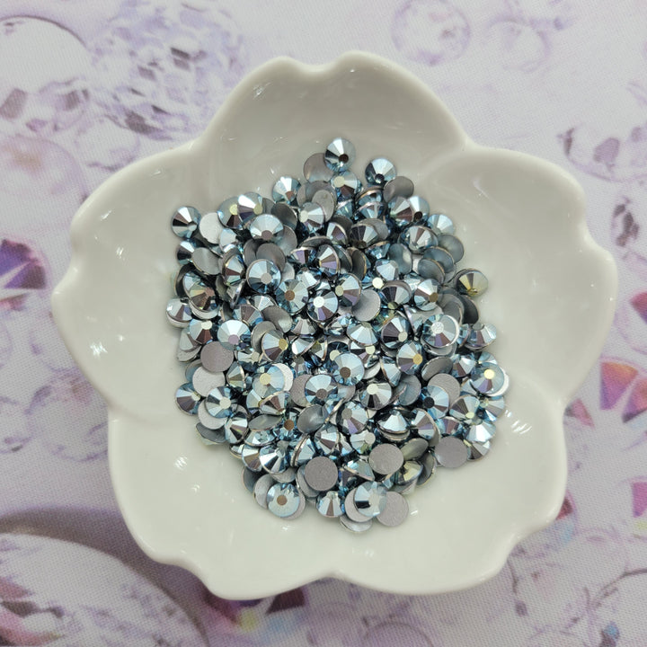 Sky Chrome - KiraKira Glass Rhinestones by CrystalNinja