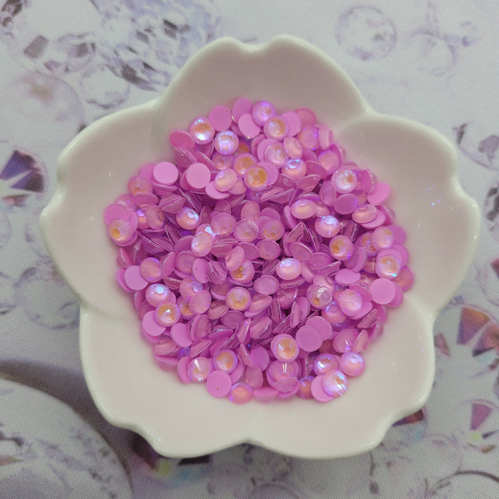 Mocca Light Purple AB  - KiraKira Glass Rhinestones by CrystalNinja