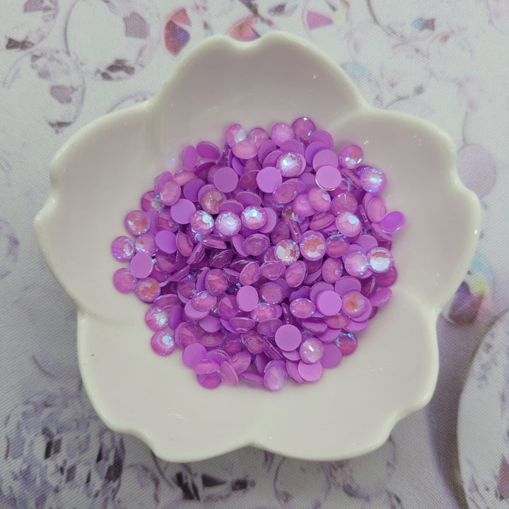 Mocca Purple AB  - KiraKira Glass Rhinestones by CrystalNinja