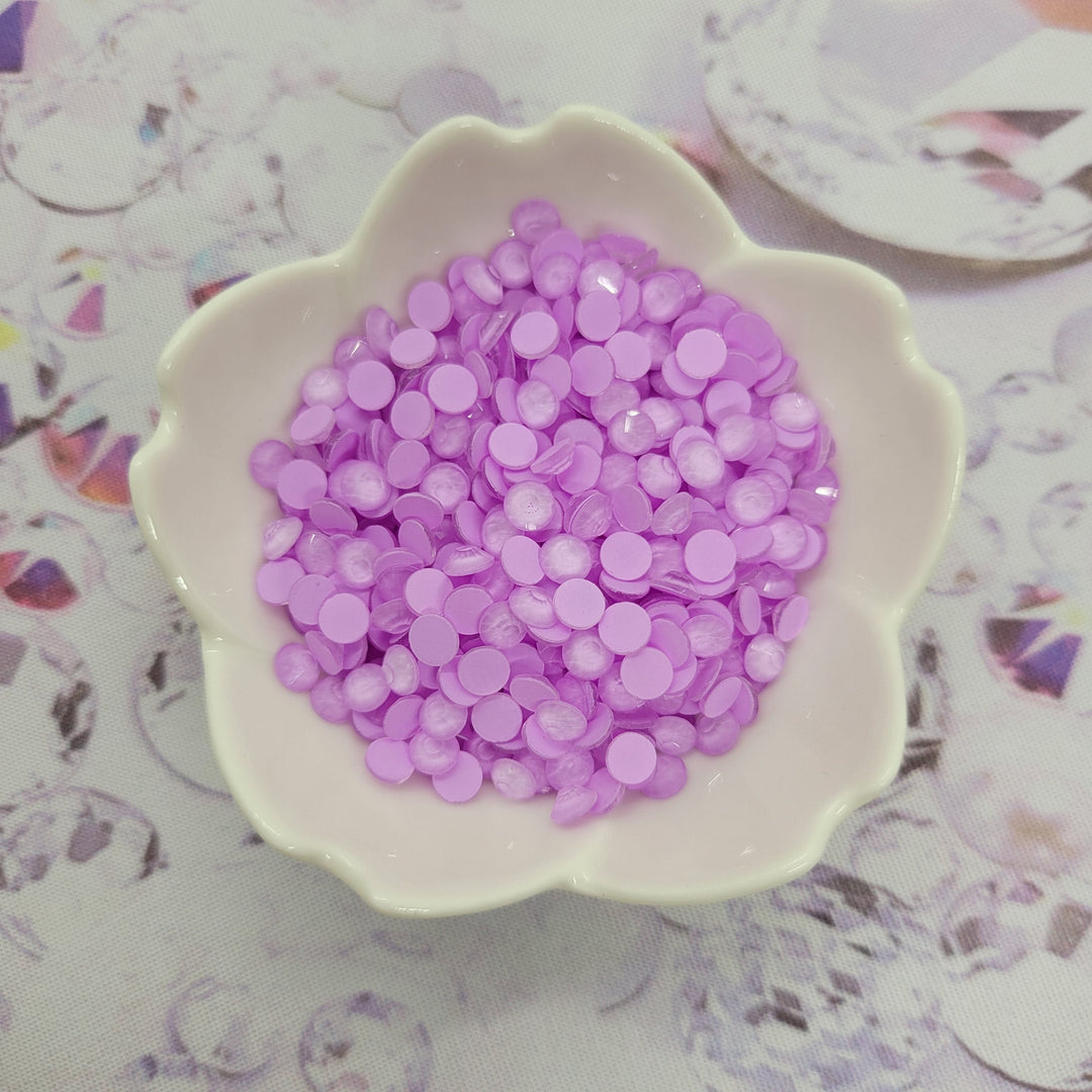 Neon Light Purple - KiraKira Glass Rhinestones by CrystalNinja
