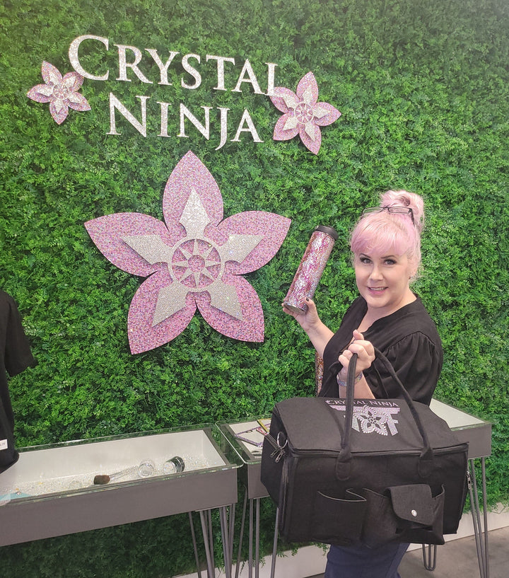Crystal Ninja Bling Travel Bag