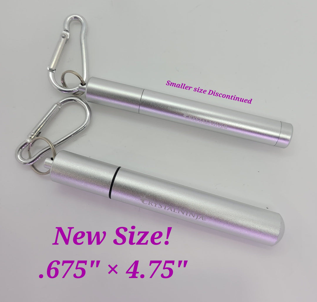 Metal Straws Reusable Collapsible Stainless Steel Straws Portable