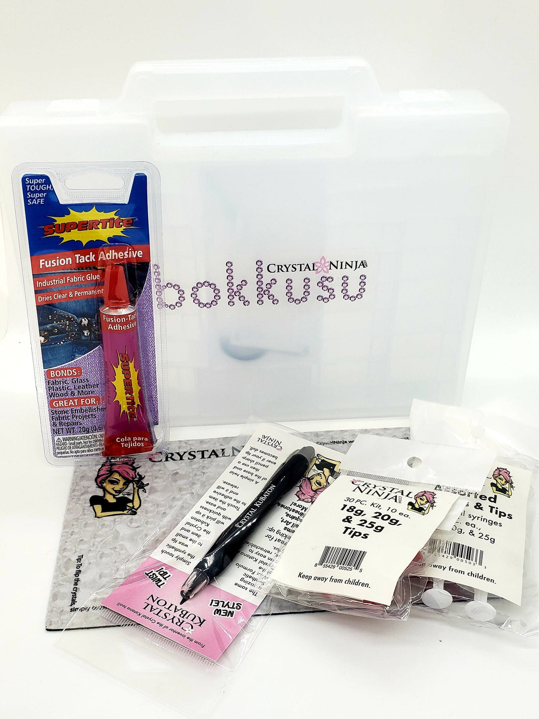 Bokkusu Rhinestone Storage Bundle Kit