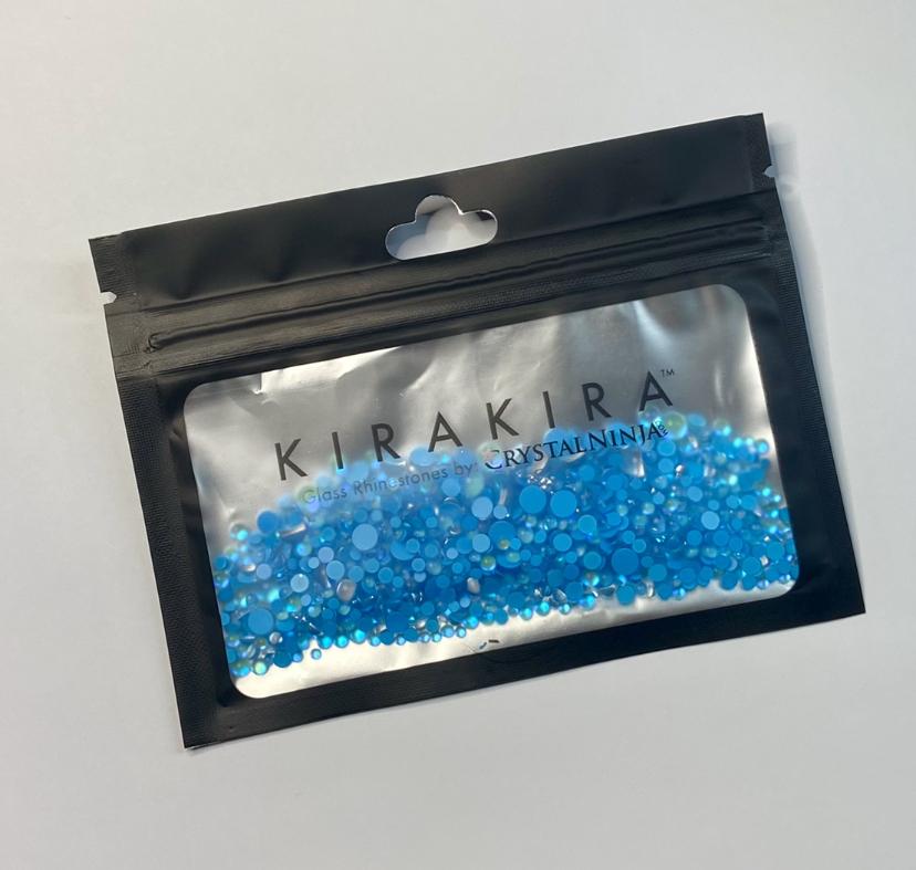 Mameido Bubble - Azure - KiraKira Rhinestones by Crystal Ninja