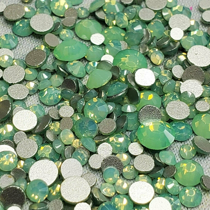 Green Opal- KiraKira Glass Rhinestones by CrystalNinja
