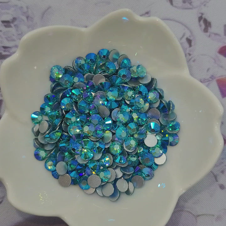 Aqua AB - KiraKira Glass Rhinestones by CrystalNinja