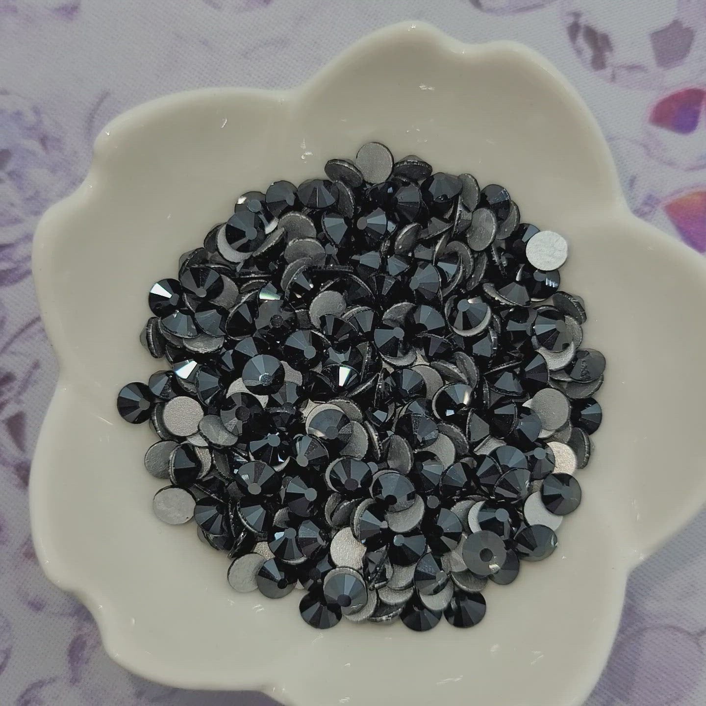 Metallic Coating Rhinestones | KiraKira Glass | CrystalNinja