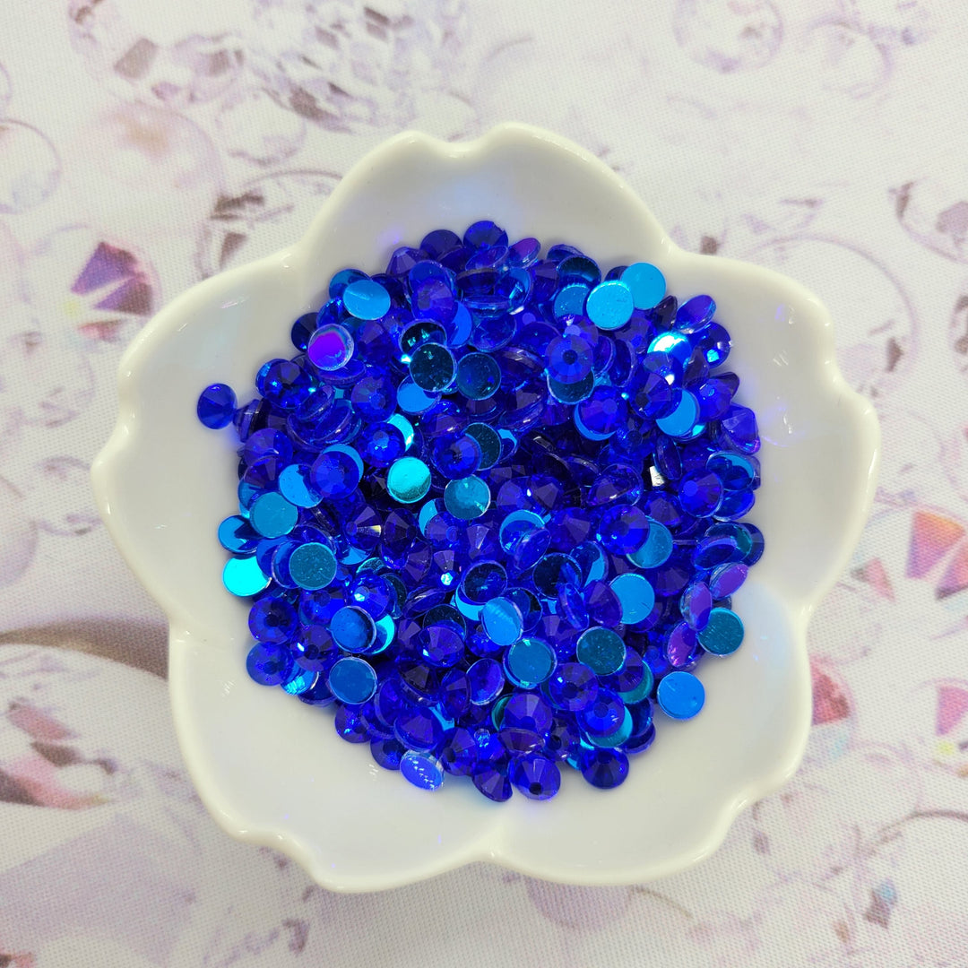 Aurora Transparent Sapphire AB - KiraKira Glass Rhinestones by CrystalNinja