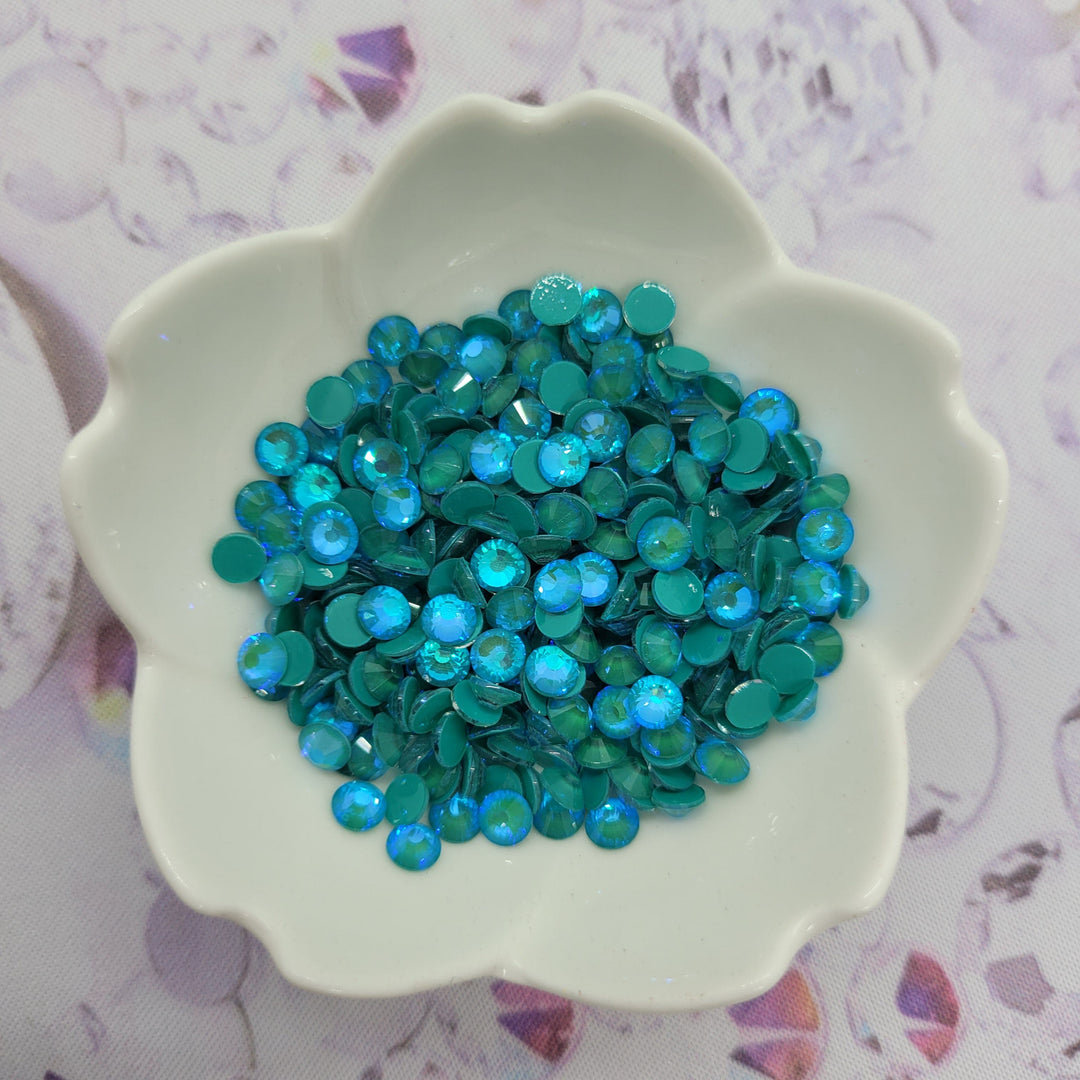 Mocca Emerald AB- KiraKira Glass Rhinestones by CrystalNinja