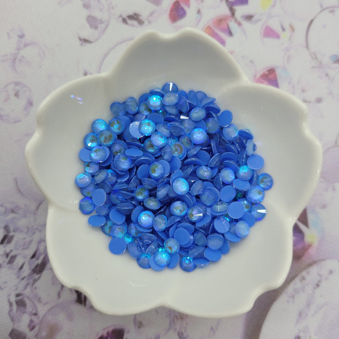 Mocca Sapphire AB  - KiraKira Glass Rhinestones by CrystalNinja