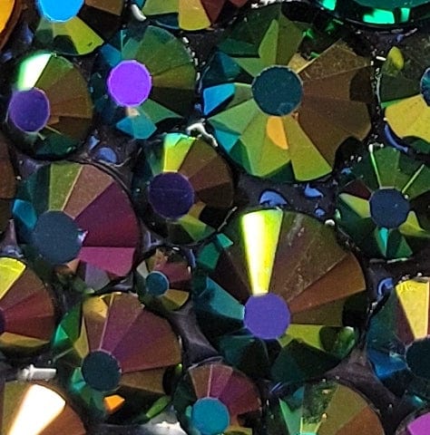 Mardi Gras - KiraKira Glass Rhinestones by CrystalNinja