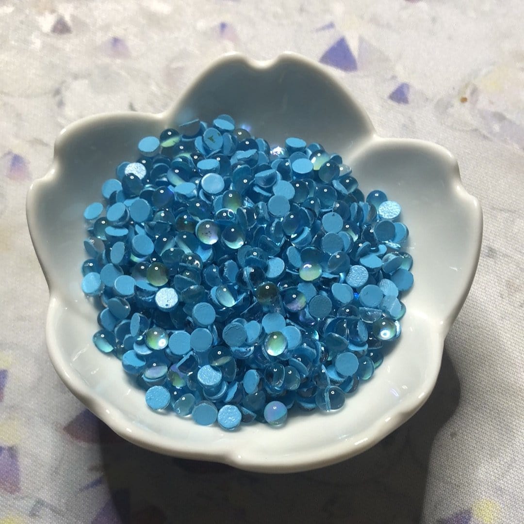 Mameido Bubble - Azure - KiraKira Glass Rhinestones by CrystalNinja