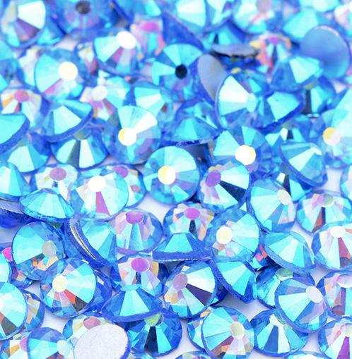 Light Sapphire AB - KiraKira Glass Rhinestones by CrystalNinja